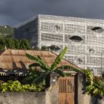 Construction de la médiathèque à la Réunion