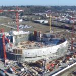 Construction de la grande salle de spectacle de Floirac