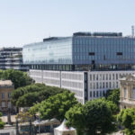 Construction de la cité municipale de Bordeaux